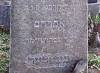 "Here lies the beloved young man, perfect and upright, God-fearing and kind-hearted, It is he the scholar our teacher the Rabbi Abraham son of R. Pesach Szlomo Belter/Beltzer. [Date not visible]" (szpekh@cwu.edu)